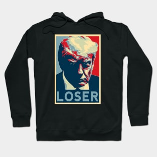 Trump Loser Mugshot - by-CH3Media Hoodie